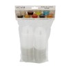 VIOVIA Tasting Cups W/LID 2 OZ - Disposable Plastic Portion