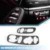 X AUTOHAUX Auto Window Lift Switch Cover Trim Interior Accessories