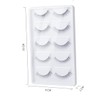 Baluue 3sets Practice False Eyelashes for Beginners Curly and Dense