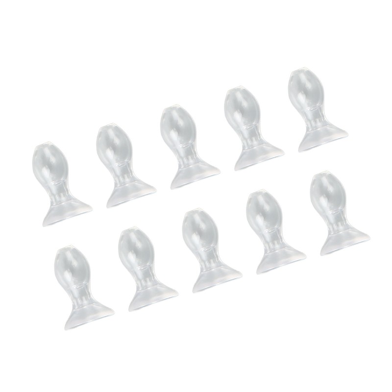 10pcs Hearing Amplifier Dome Silicone Ear Tip Earplug Replacement Accessory