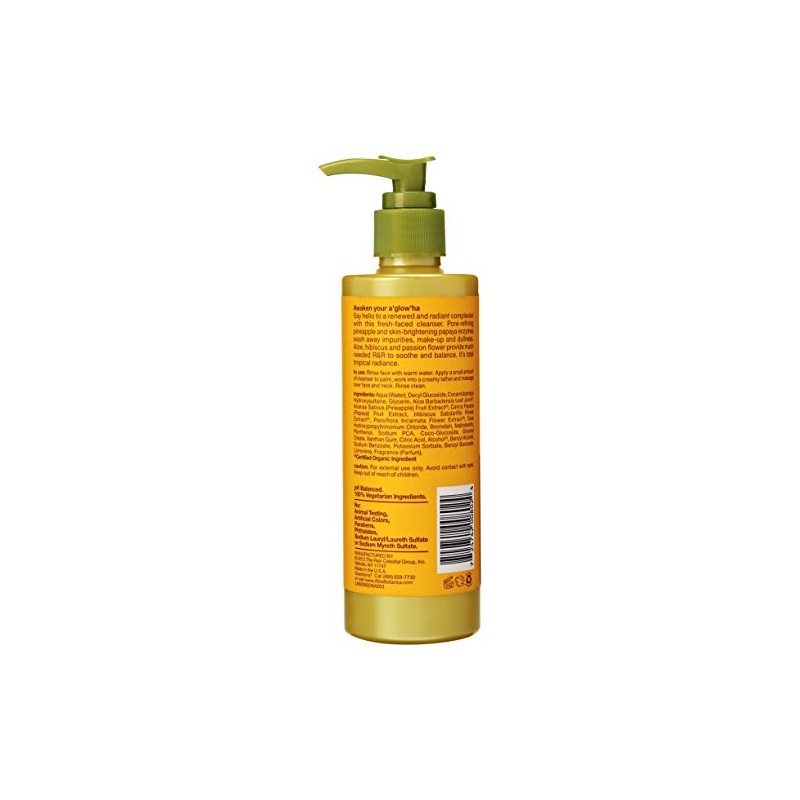 Alba Botanica Hawaiian Enzyme Face Cleanser, Pineapple, 8 oz