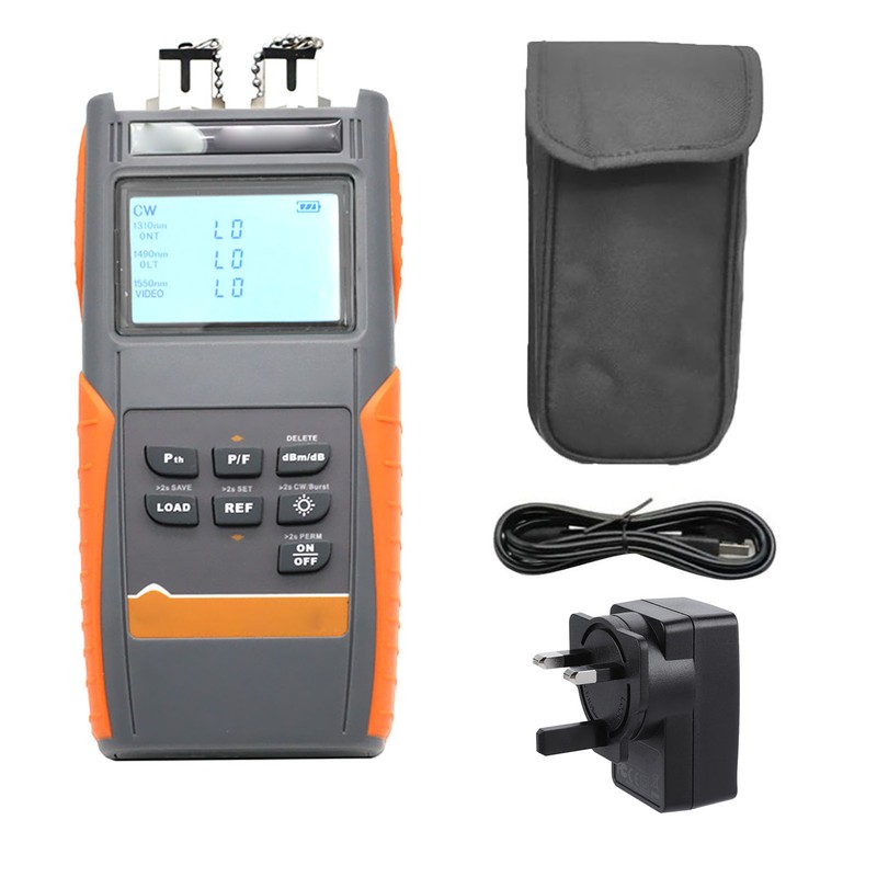 Fiber Optic Cable Tester Handheld Portable PON Optical Fiber Power