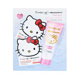 The Crème Shop Skincare Kit, Fresh Glow Mask: Cruelty-Free, Moisturizing, Nourishing Face Masks & Cleanser