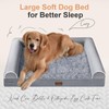 Large Dog Bed Orthopedic Washable: Beds Bolster XL Bed Big