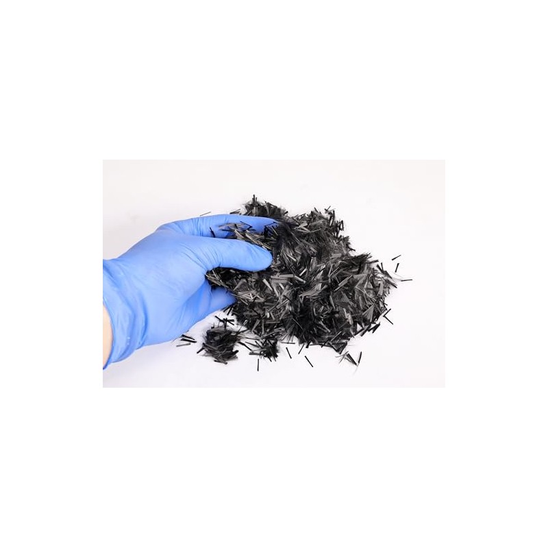 Fiberglass Supply Depot 1/4" Chopped Carbon Fiber Strands - 4