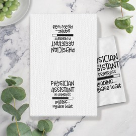 COWEB Physician Assistant in Progress Loading Please Wait Towels, Medical Assistant Gifts,Physician Assistant Gifts for Women-16X24 Inches