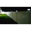 RELIGHTABLE 18 Pack LED White Vinyl 5"X5" Solar Powered Post