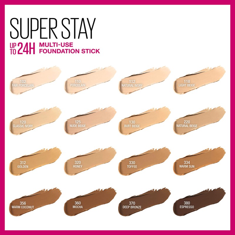 Maybelline New York Super Stay Foundation Stick for Normal To