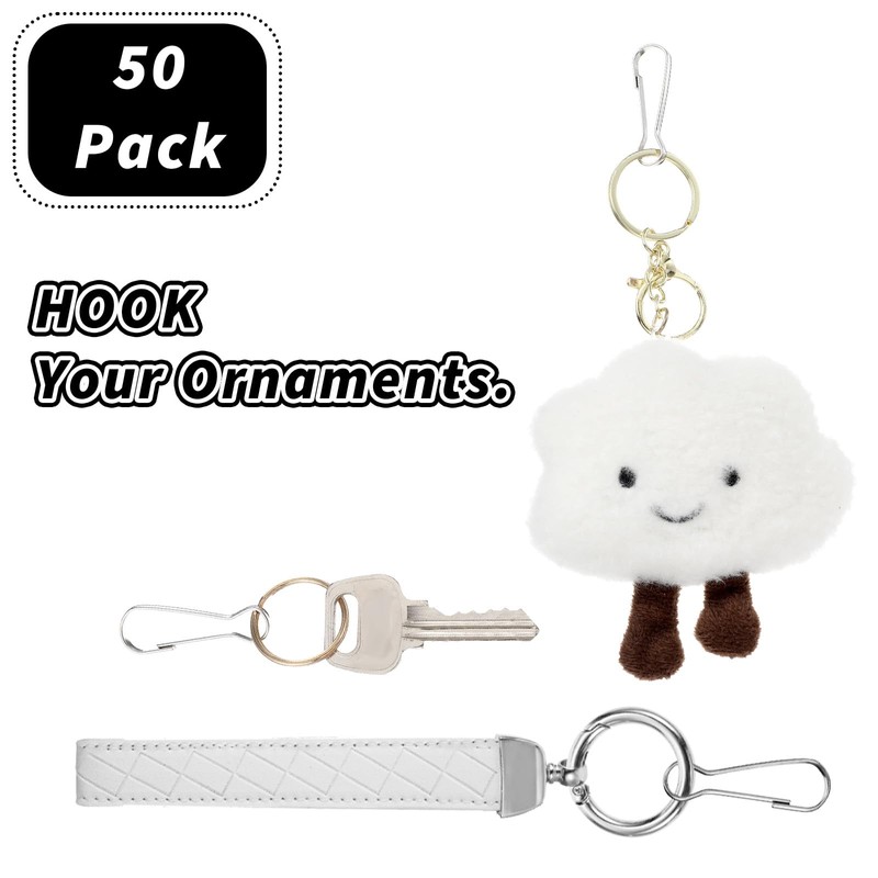 Mabor 20Pcs Flag Clips for Flagpole, Flag Pole Clips to