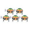 Wind Up Toys, Jumping Frogs Green Metal Jumping Frogs Wind