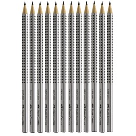Faber Castell Grip 2001, Pack of 6 Pencils.