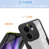 OPPO Reno13 A ケース『AFINER』 360° 全面保護 前後 両面 OPPO Reno13