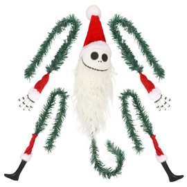 Christmas Tree Skellington Body Doll Decorations Christmas Burlap Christmas Garland Decorations Burlap Pose-able Plush Legs for Tree Decor