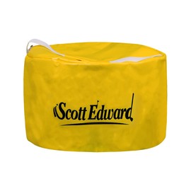 Scott Edward Golf Smash Bag Golf Impact Bag Power Smash Hitting Pocket Golf Practice Swing Tool Waterproof Durable PVC Fabric (Yellow)