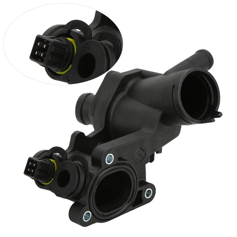 Engine Coolant Thermostat Housing Assembly 032121111N Replacement for Octavia Felicia