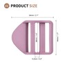 SUIKIHUM 10 Pack Plastic Ladder Slider, 1 Inch(25mm) Backpack Buckle