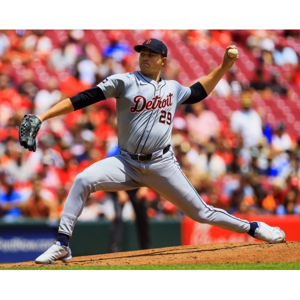 Unbranded 8x10 Photo TARIK SKUBAL Detroit Tigers All Star Cy
