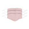 Saro Children Linen Face Mask | Pink | 7" x