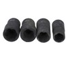 Bolt Extractor Kit, 5Pcs, 17mm, 19mm, 21mm, 22mm Sizes, Cr