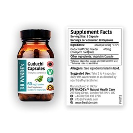 Guduchi Capsules (Tinospora cordifolia)