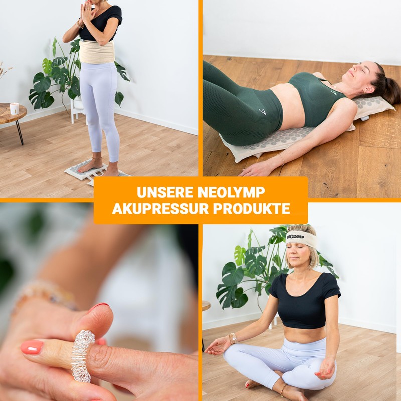 NEOLYMP Acupressure Belt - Versatile Stimulation - Eco-Friendly, Washable, Adjustable
