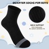 Comfoex 10 Pairs Boys Socks kids Half Cushion Cotton Sport