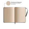 matabooks Samaya 2026 A5 Calendar, Colour: Black, Vegan Year Planner