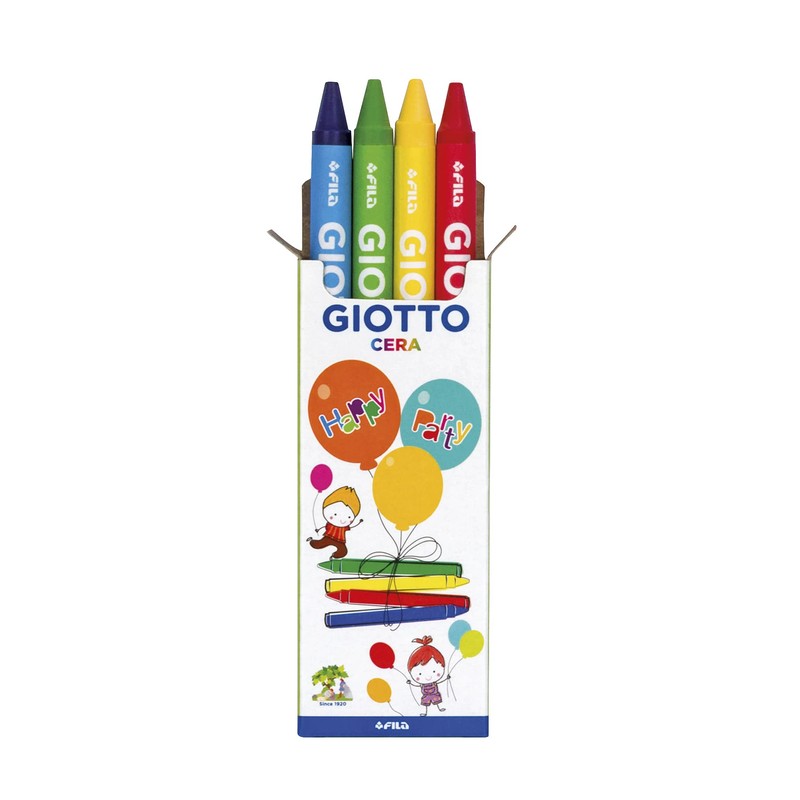 GIOTTO PARTY GIFTS GIOTTO CERA - 10 astucci da 4