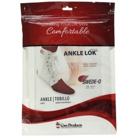 Swede-O 081041797 Ankle Lok Ankle Brace, Small, White