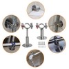 Stainless Steel Wall Bracket, Ceiling Bracket, Pipe Supports, Adjustable Pipe