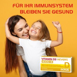 Vitamin D3 Hevert 4000 IE Tabletten, 30 St. Tabletten