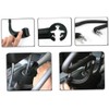 Percha de Metal para abrigos de coche, reposacabezas asiento coche,