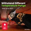 GEARit 1/0 Gauge Wire (25ft - Red Translucent) Copper Clad