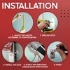 Emergency Release Lock Kit, Universal Garage Door Emergency Release Lock