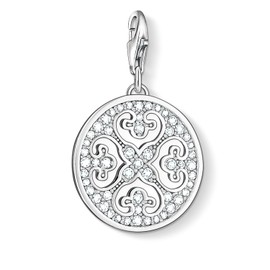 Thomas Sabo 0993-051-14 Charm Pendant Silver with White Zirconia Ornament