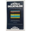 Replacement Atari 2600 Activision Decathlon Label Machine cut