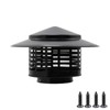 T Tulead Round Chimney Cap with Cone Top, 75mm/2.95" Stainless
