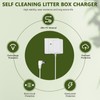 12V Charger for Fumoi Self Cleaning Litter Box Compatible with
