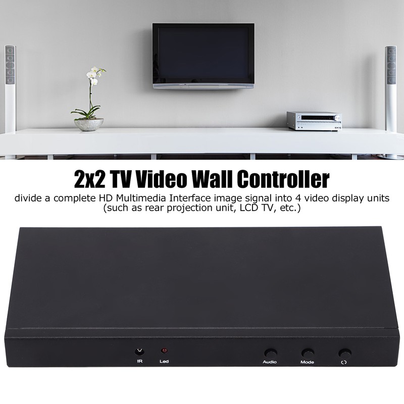 NKBT14 2x2 TV Wall Controller 1 Input 4 Outputs 2X2
