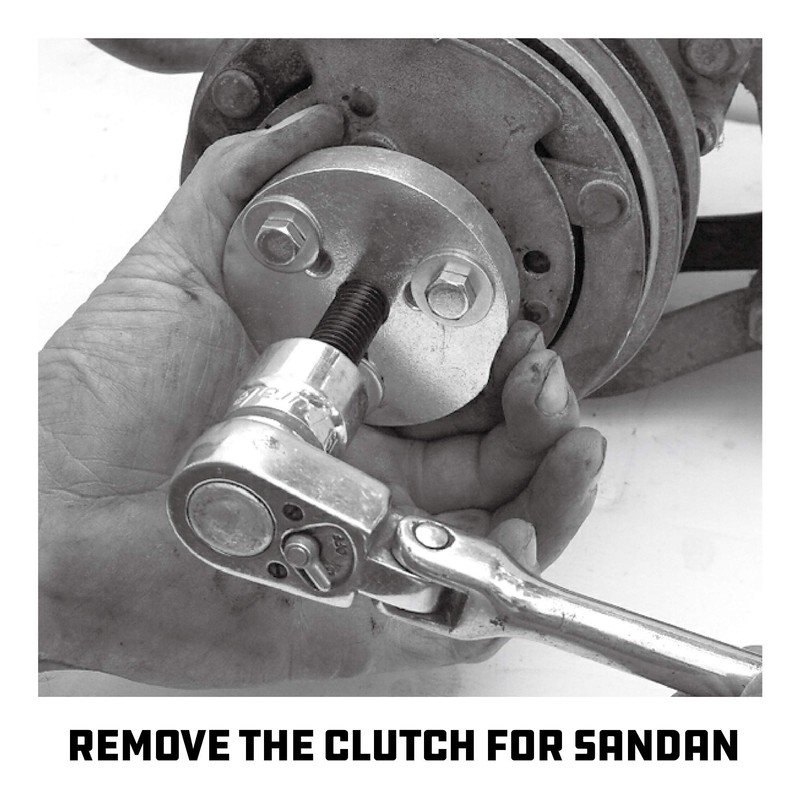 Powerbuilt Air Conditioning Clutch Remove and Install Tool kit, AC