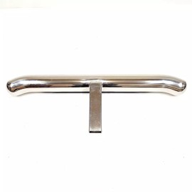 PS-AUTO Heavy Duty Steel Tow Hitch Step Bar Fit 2" Receiver Truck Guard Chrome 30x3"