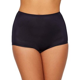 Vanity Fair Womens 3 Pack Perfectly Yours Ravissant Tailored Brief Panty 3 Pack - White/Black/Neutral 6 One Size