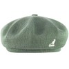Kangol Women's Bamboo Jax Beret, Oil Green, Large