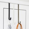 GIRCSS 10" Wreath Hanger, Metal Hooks for Front Door Christmas