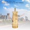 G1/2 Safety Valve Gas. Compressor Safety Valve. Pressure Relief Valve.