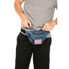 Tipsy Elves USA Patriotic Blue Jean Buckle Fanny Pack