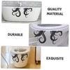 TOVINANNA 4sheets Octopus Wall Stickers Funny Toilet Decor for Bathroom