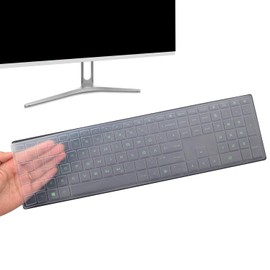 Keyboard Cover for HP Pavilion 27 inch All in One Desktop 27-xa0014/27 Xa0055Ng/0370Nd/0076Hk/0010Na, HP Pavilion 24-inch 24-xa0020 Xa0002A Xa0032 xa0013w,HP Pavilion Wireless Keyboard-Ombre Pink…