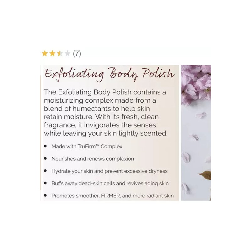Crepe Erase Trufirm Complex Exfoliating Body Polish Body Exfoliator