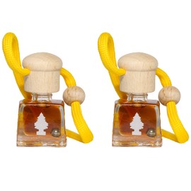 Little Trees Air Freshener Bottle LTBZ9 Vanilla Fragrance For Car Home Boat Caravan - Double Pack